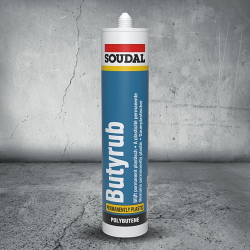 Soudal Butyrub Black 310mL