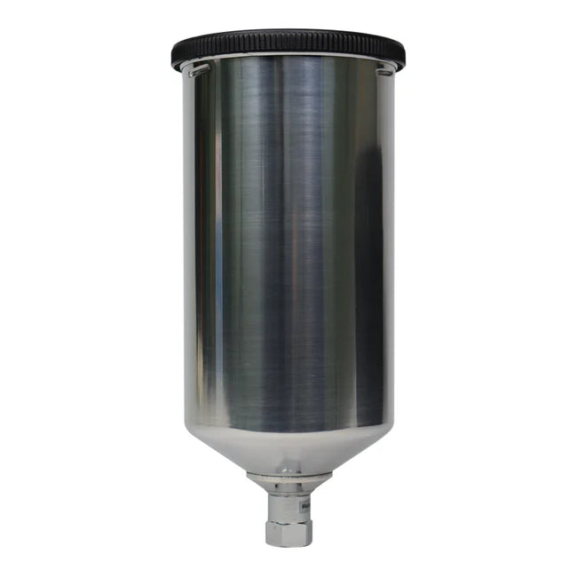 2Spray Aluminium Gravity Pot Female Thread 1L