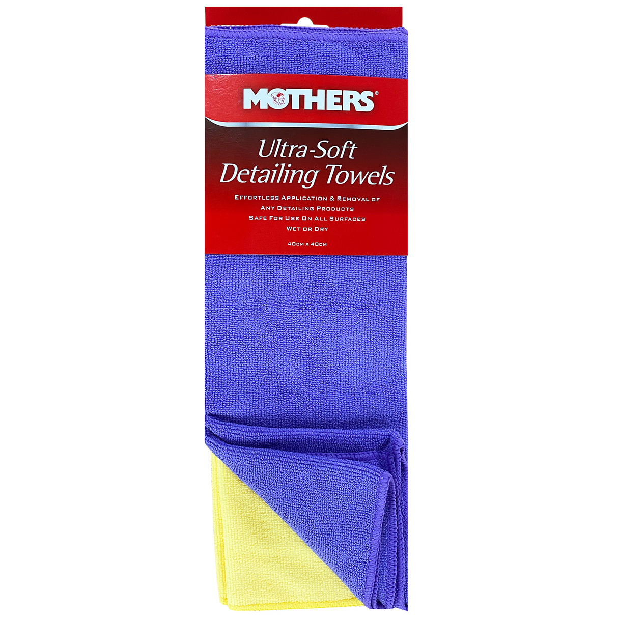Mothers Ultra-Soft Detailing Towels 4 Pack