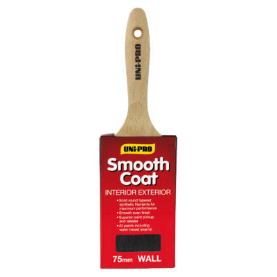 Uni-Pro Smooth Coat Synthetic Wall Brush 75mm