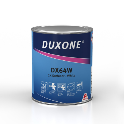 Duxone DX64W 2K Surfacer White 1L