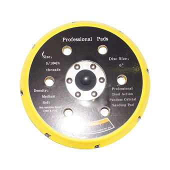 Velocity 15 Hole 150mm Back Up Pad