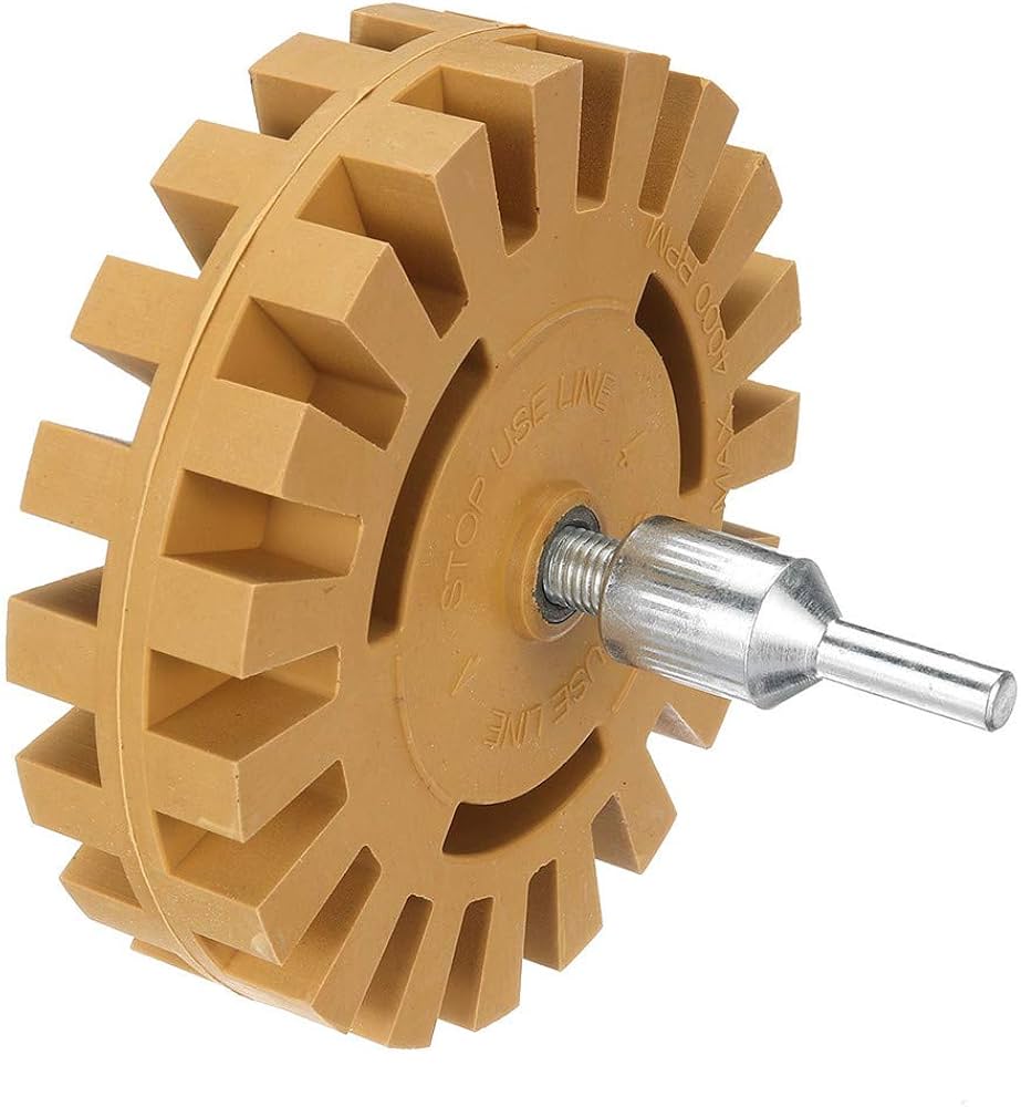 Rubber Eraser Tractor Wheel With Arbor