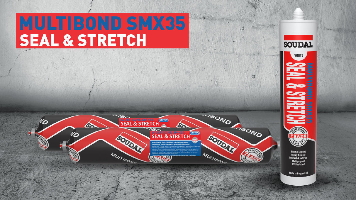 Soudal Multibond SMX35 Seal & Stretch Black 600ml