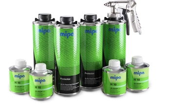 Mipa Protector Bedliner Black 4L Kit with Underbody Gun