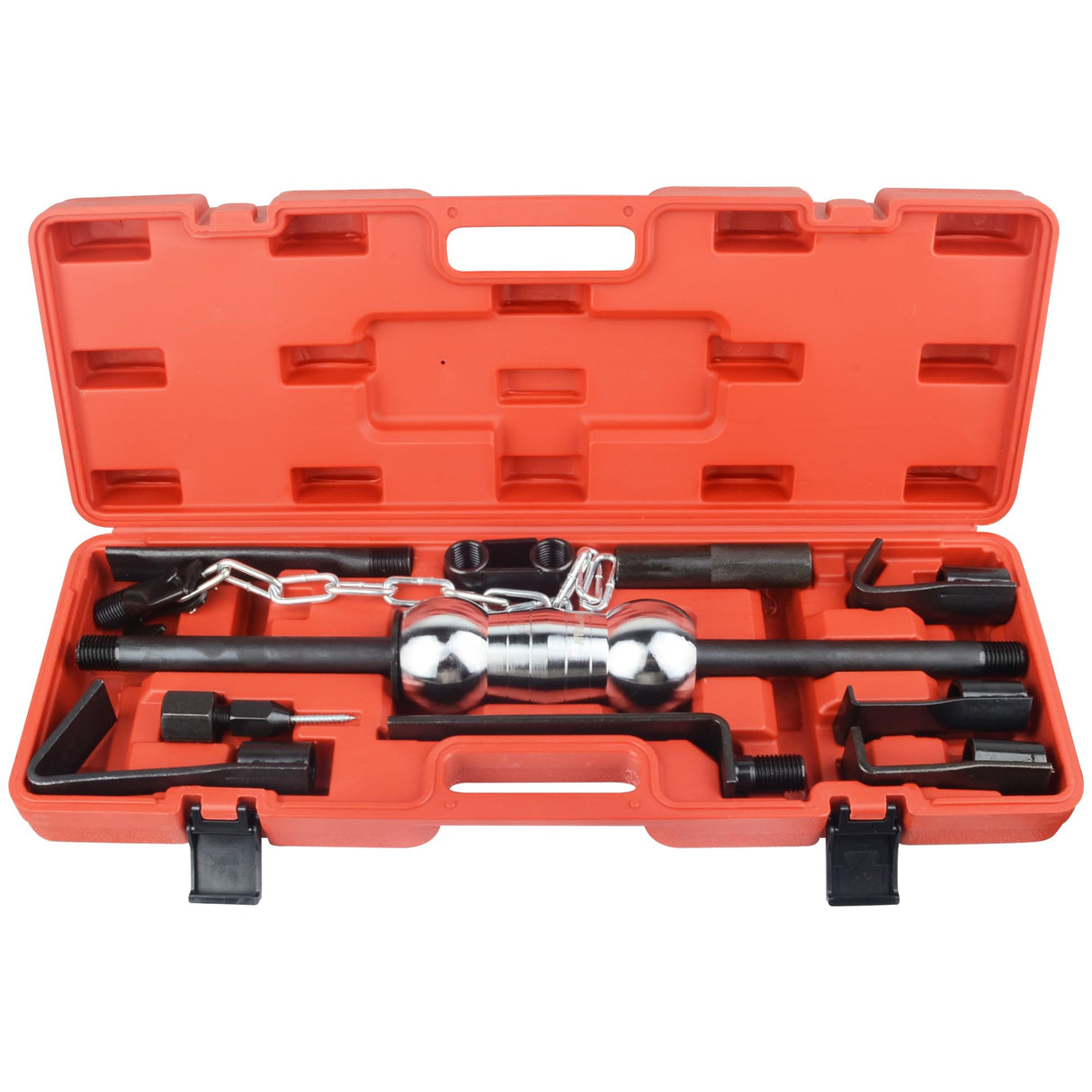 11 Piece 4.5Kg Slide Hammer/ Panel Puller In Storage Case