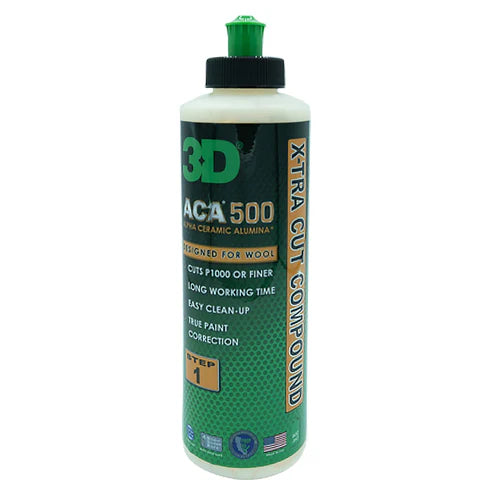 3D ACA 500 Xtra Cut Compound 236ml (8oz)
