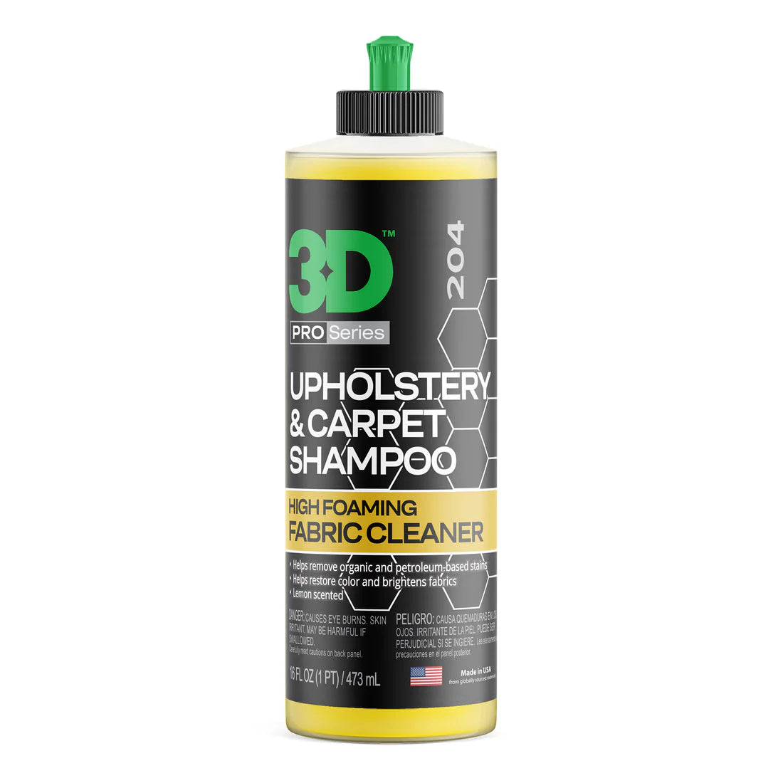 3D Upholstery & Carpet Shampoo 474ml