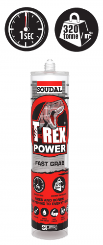 Soudal T-Rex Power Fast Grab Clear 290mL