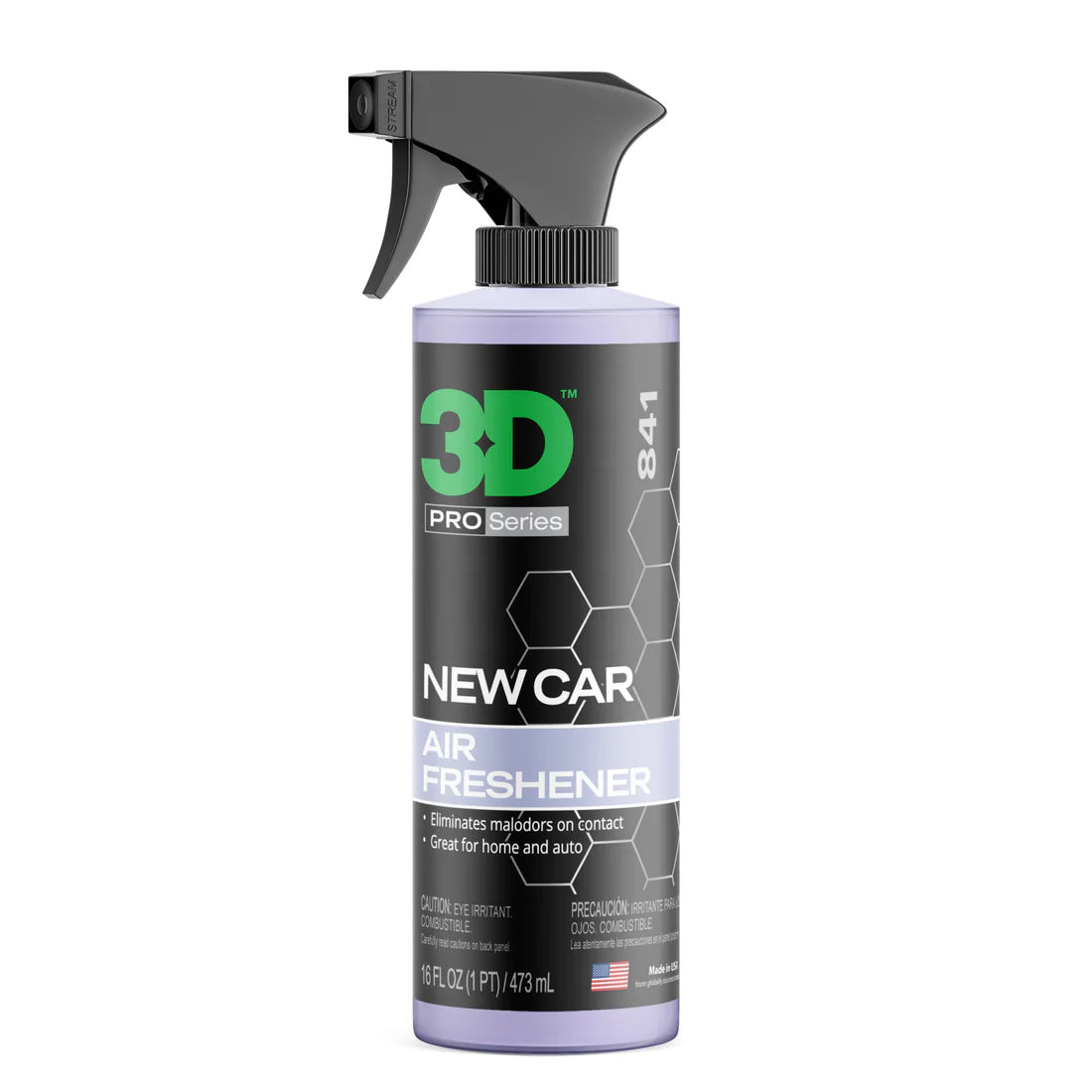 3D Air Freshener New Car Scent 474mL (16 Oz)