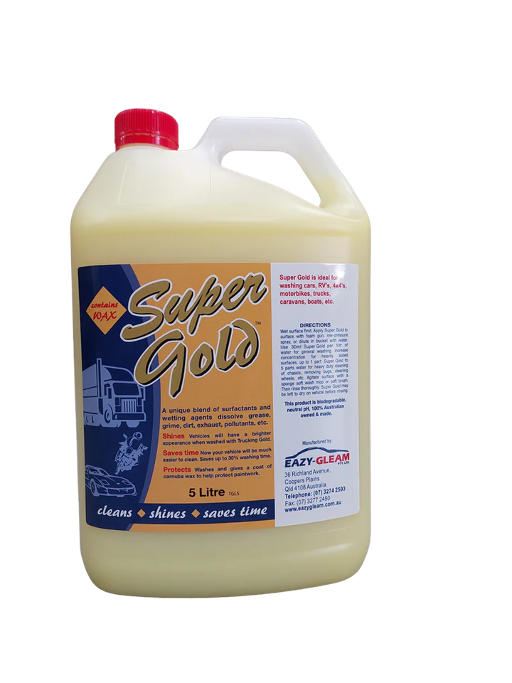 Super Gold Wash & Wax 5L