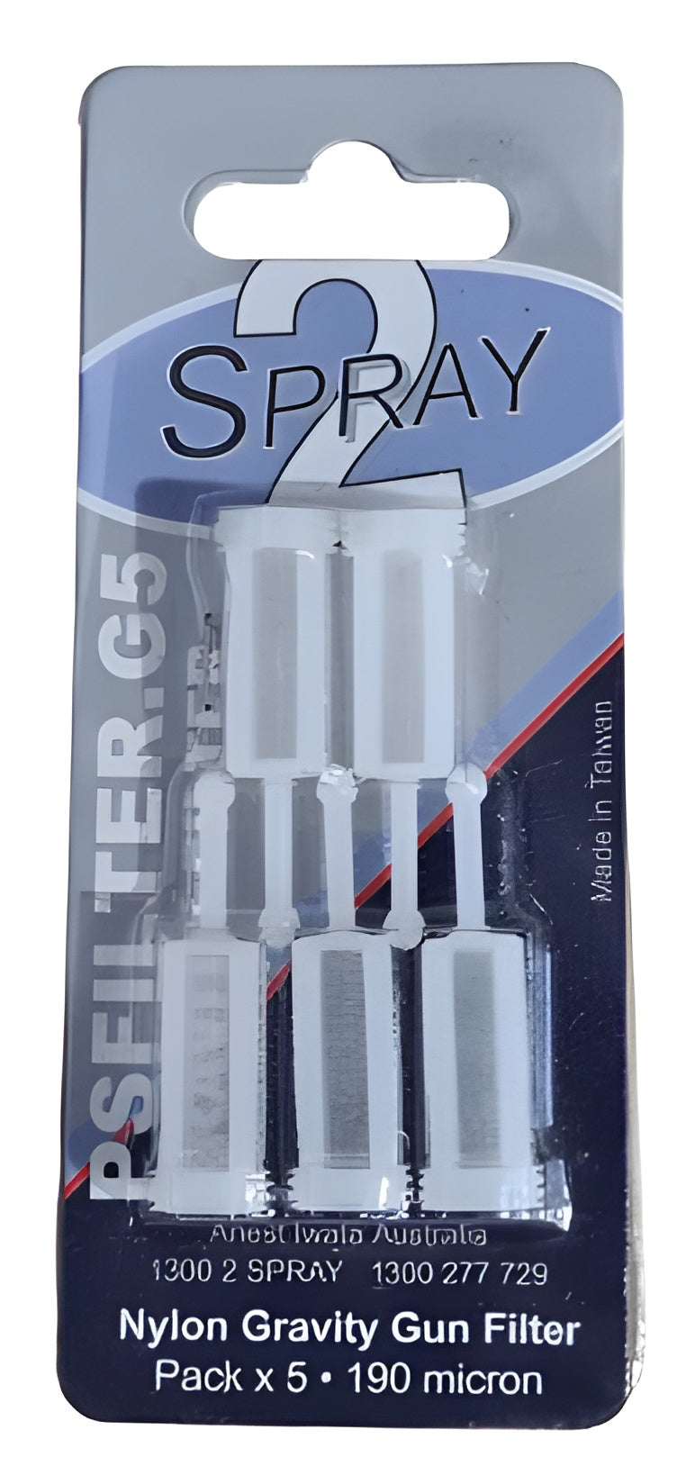 2Spray Nylon Gravity Pot Filter 5 Pack