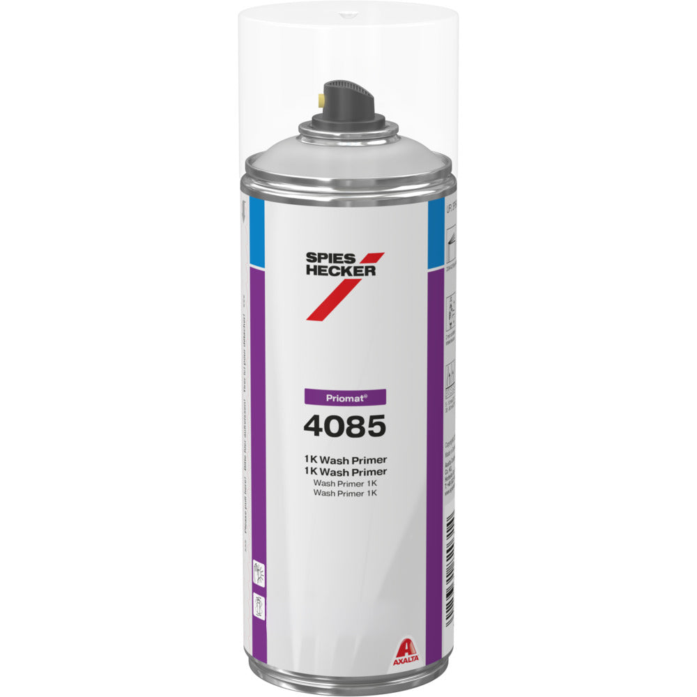 Spies Hecker Priomat 4085 1K Wash Primer Dark Grey Aerosol 400ml