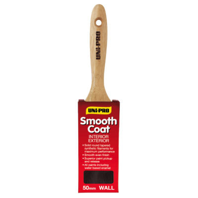 Uni-Pro Smooth Coat Synthetic Wall Brush 50mm