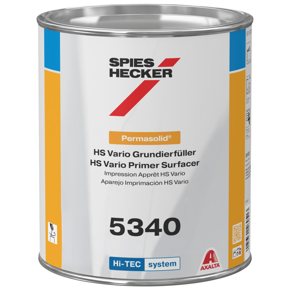 Spies Hecker 5340 Permasolid Vario Primer Black 3.5L