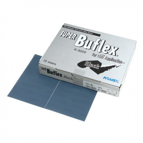 Kovax Super Buflex Dry Sheet 170 x 130mm K3000 Black