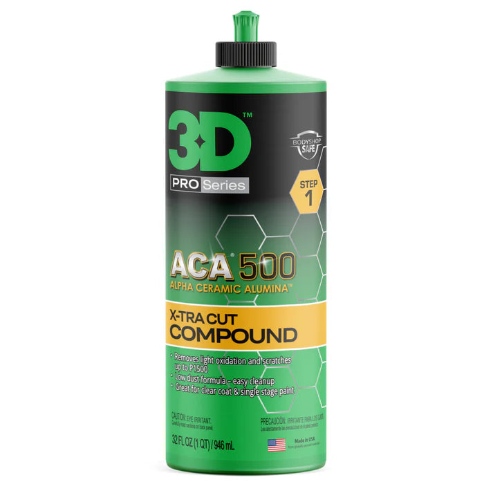 3D ACA 500 Xtra Cut Compound 946ml (32oz)