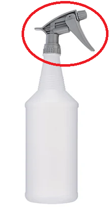 3D Spray Bottle Trigger Pack 10