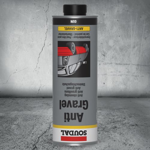 Soudal Anti Gravel 1Kg Black
