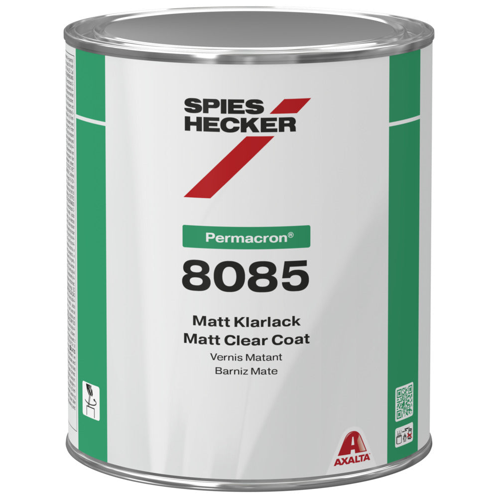 Spies Hecker Permacron 8085 Matt Clear Coat 1Lt