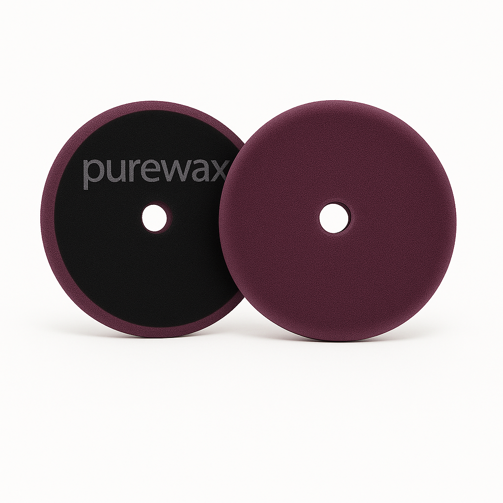 Purewax Dark Purple Foam Heavy Cut Pad 5.5"