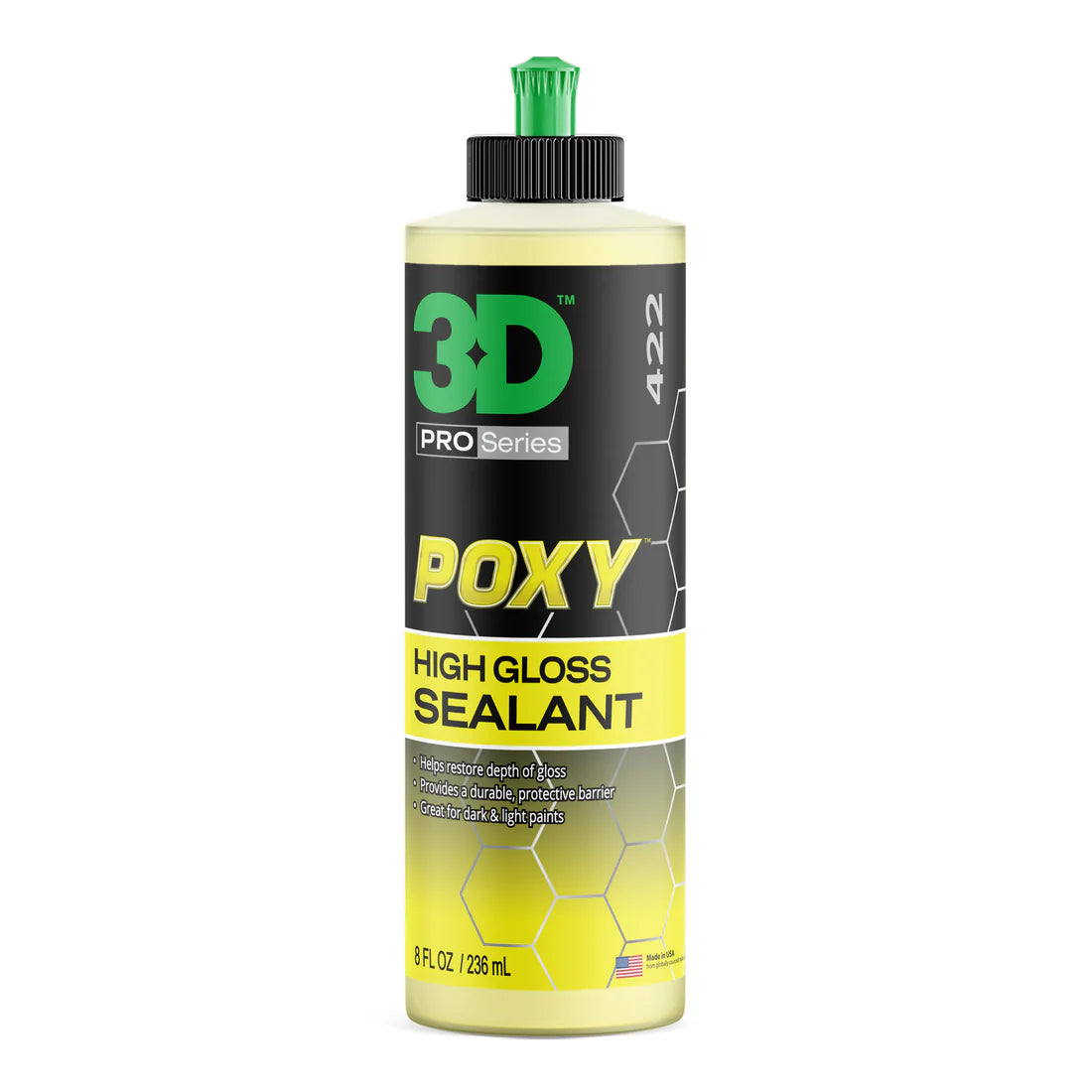 3D Poxy High Gloss Wax 236ml (8oz)