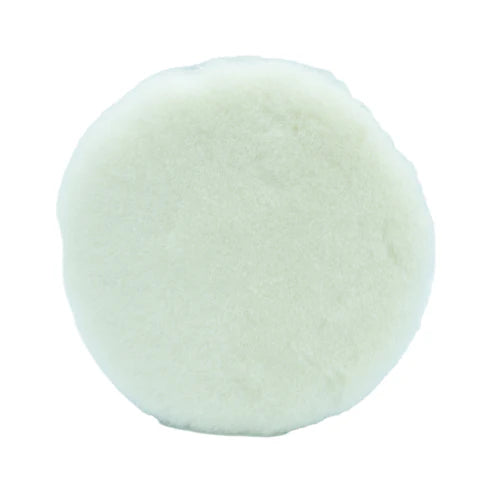 3D AAT System Heavy Cutting 100% White Lambswool Pad 6"