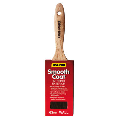 Uni-Pro Smooth Coat Synthetic Wall Brush 63mm