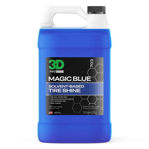 3D Magic Blue Tire Dressing 3.78L