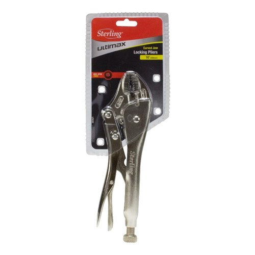 Sterling Locking Pliers - 250mm, 10in Curved Jaw