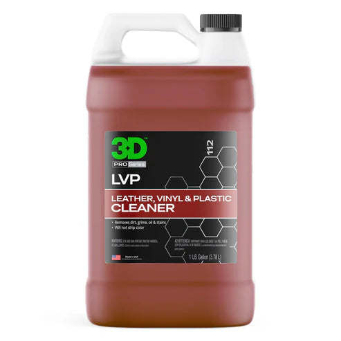 3D LVP Leather Vinyl & Plastic Cleaner 3.78L