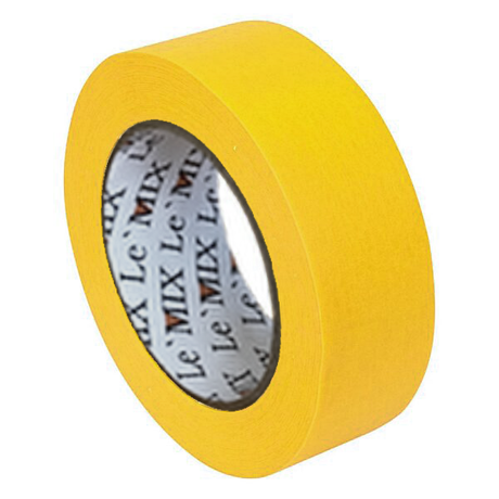 Le'Mix WPT Water Proof Masking Tape 36mm x 50M Yellow