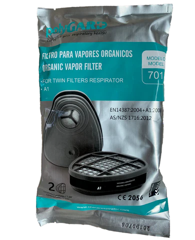 Polygard A1 Organic Vapor Filter To Suit IQuip 32RRP2