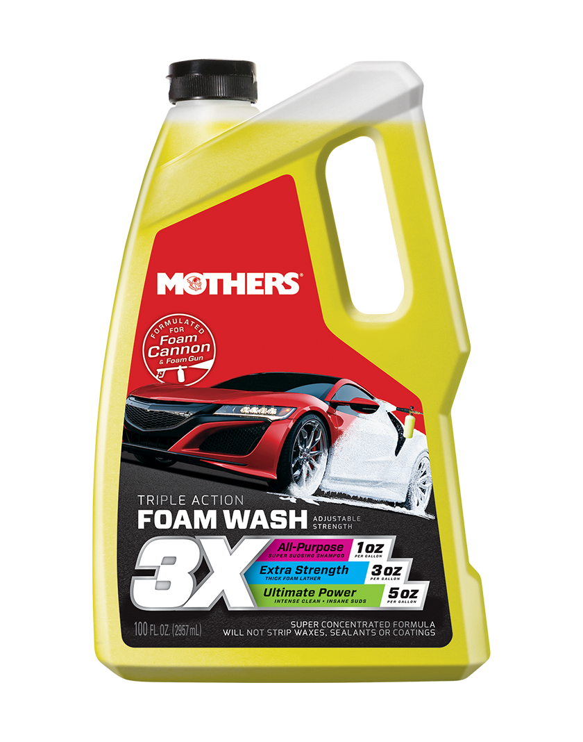 Mothers Triple Action Foam Wash Concentrate 2957ml