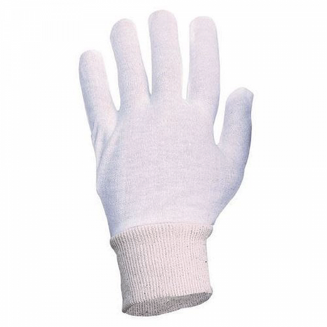 White Cotton Gloves Medium