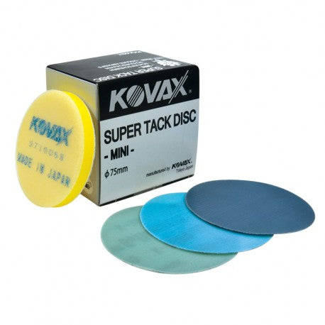 Kovax Super Tack Disc Mini 75mm K2000 Green Box of 50