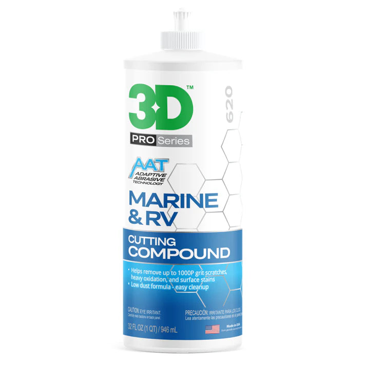 3D 620 Marine & RV Cutting Compound 946mL (32oz)