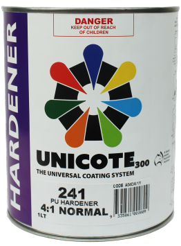 Concept 241 PU Hardener 4:1 1L Normal