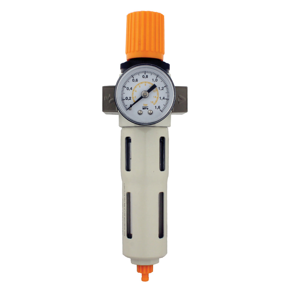 GNG 1/4"BSP Heavy Duty Filter Regulator With Gauge