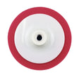 150mm Buff Pad Red With Backing Plate