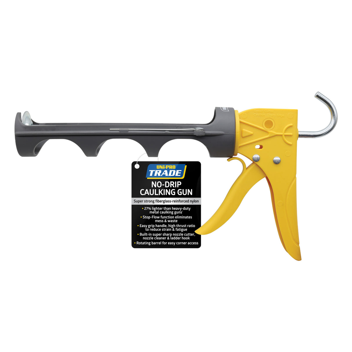 Uni-Pro Trade No-Drip Caulking Gun