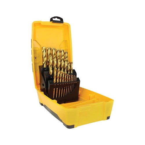 Alpha Gold Series Metric Tuffbox Drill Set 25 Piece