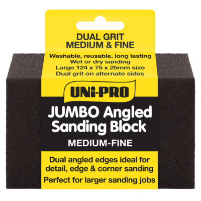 Uni-Pro Jumbo Sanding Blocks Medium/Fine