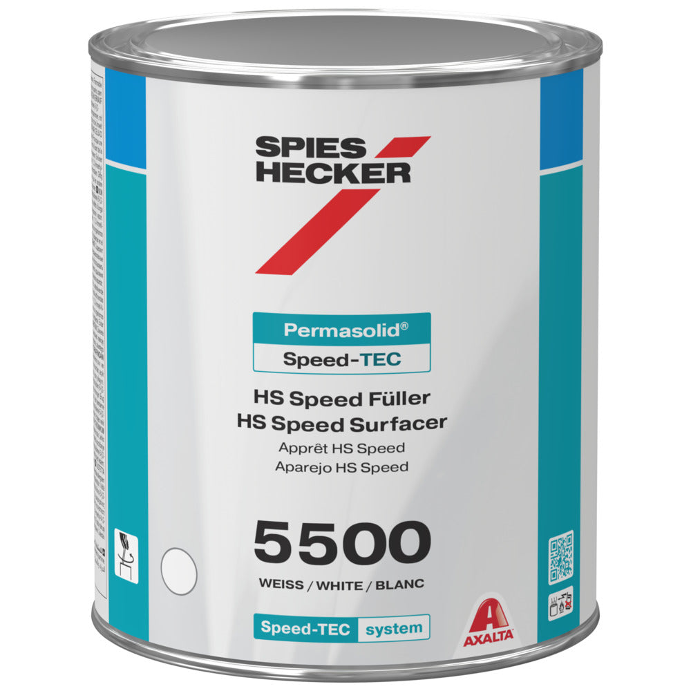 Spies Hecker Permasolid 5550 WoW Speed Surfacer White 3.5L