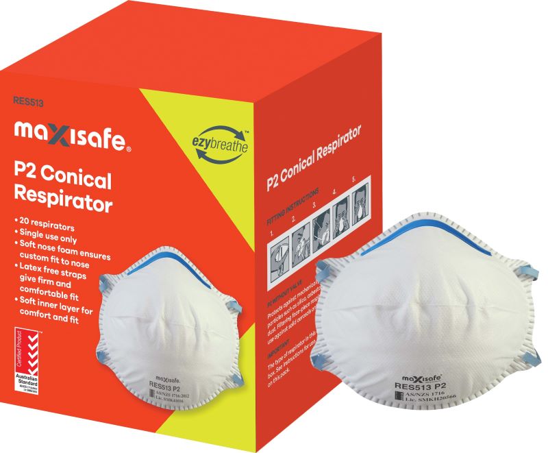 MaxiSafe P2 Dust Mask 20 Pack