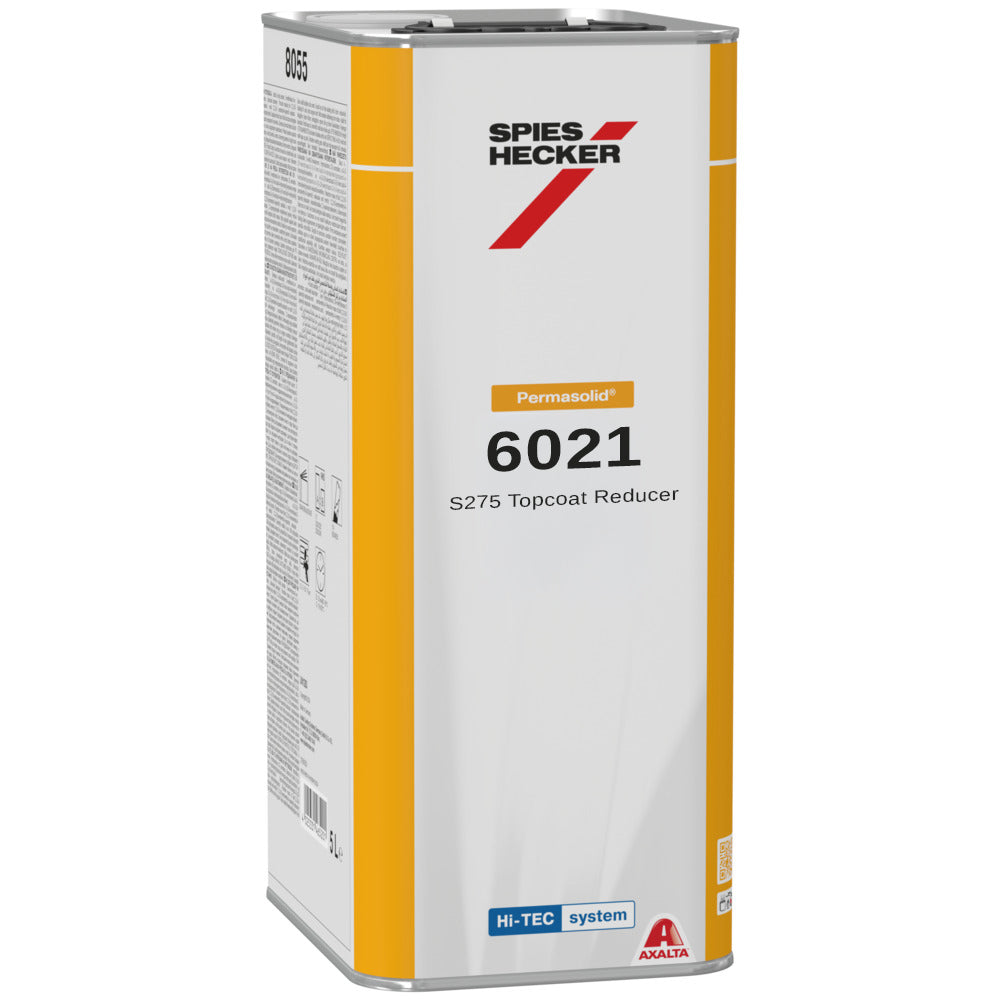 Spies Hecker Permasolid S275 Topcoat Reducer 6021 5Lt