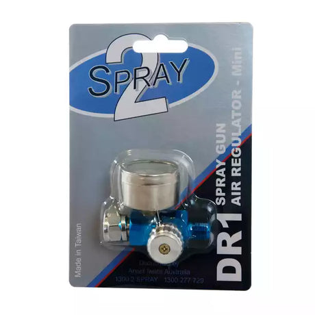 2Spray Mini Spray Gun Regulator With Gauge DR1