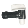 Black & White Plastic Solvent Tap