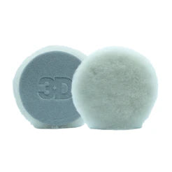 3D White Wool Pad 3" Single