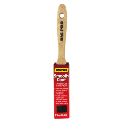 Uni-Pro Smooth Coat Synthetic Wall Brush 25mm